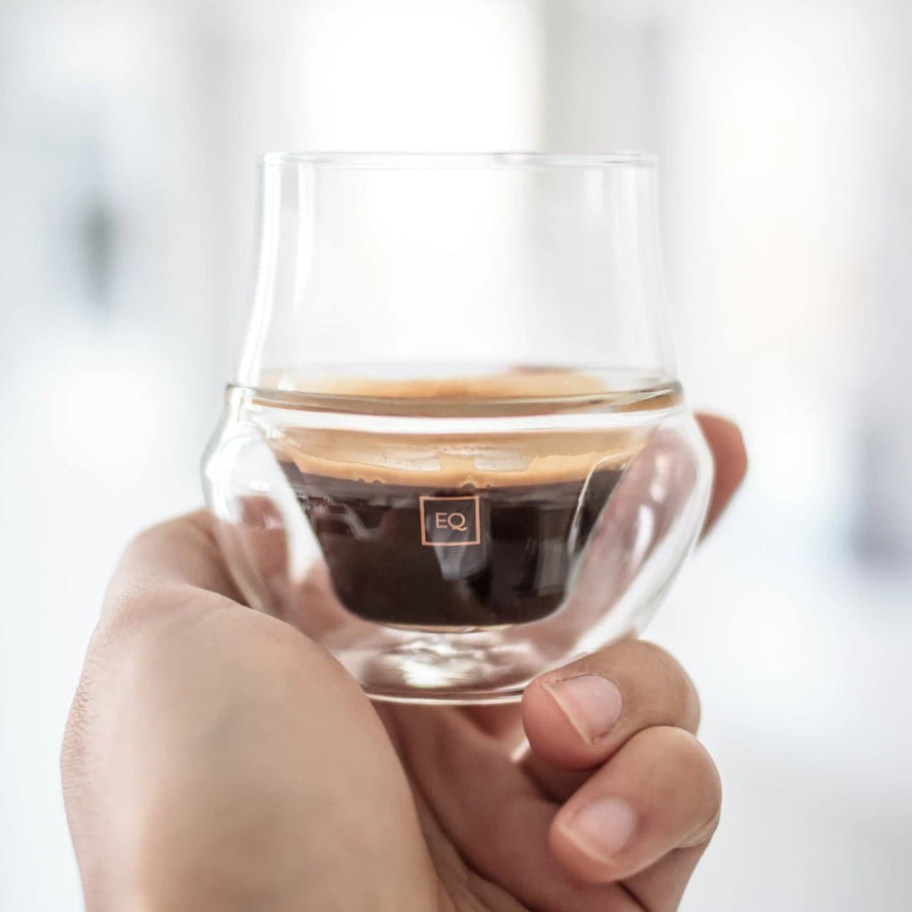 PROPEL Double Walled Espresso Glasses with Thin Rim KRUVE
