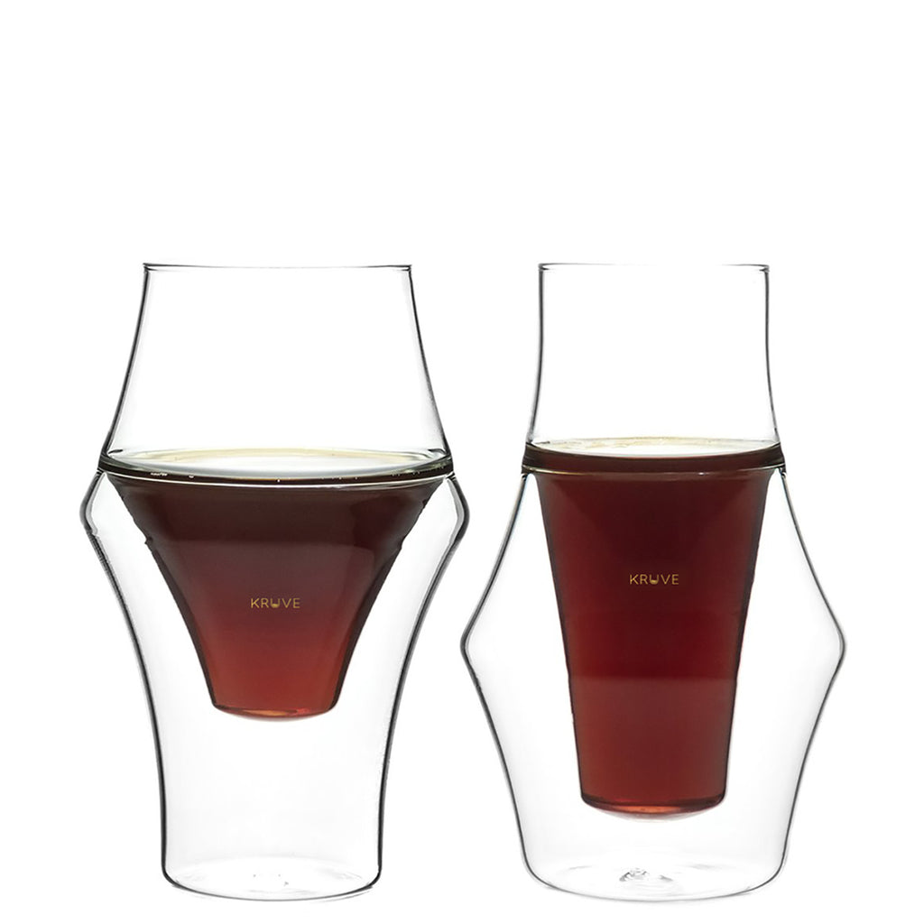 EQ Insulated Coffee Glasses KRUVE